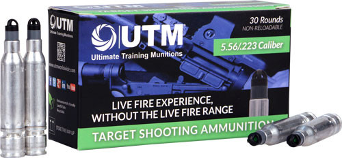 Utm 5.56/223 Target Ammunition 30RD 30BX/Case Training Rounds