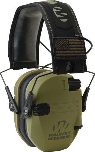 Walker's Walkers MUFF Electronic RAZOR SLIM Patriot 23dB Olive Drab
