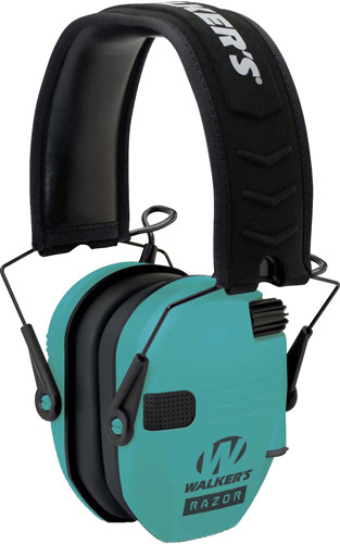 Walker's Walkers MUFF Electronic RAZOR SLIM Tactical 23dB LIGHT TEAL