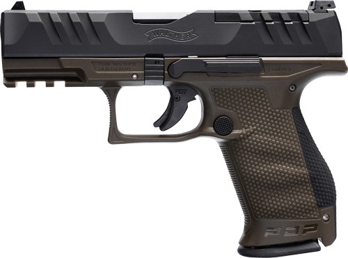 Walther Arms PDP Compact Semi-Automatic Pistol - 9mm LUGER, 4"