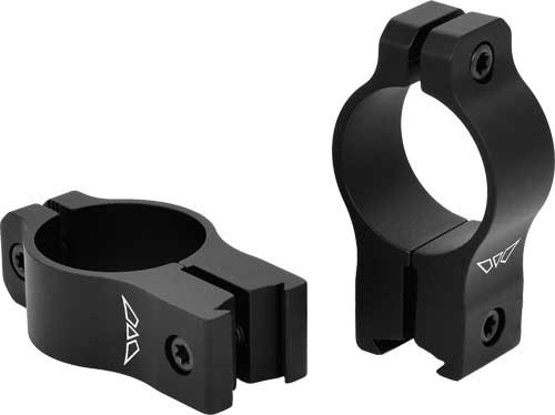 Warne VAPOR 1" HGH MATTE RINGS Aluminum FITS 3/8-11mm Dvetail