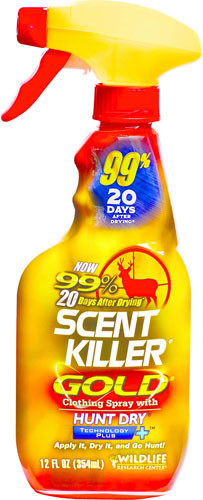 Wildlife Research Wrc Case Pack of 6 Scent Elimination Spray Gold 12FL Oz