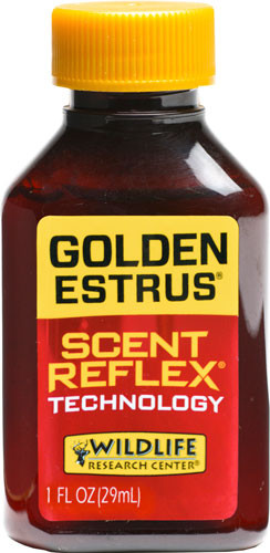 Wildlife Research WRC DEER LURE Golden Estrus w/SCENT Reflex TECH 1FL OZ.