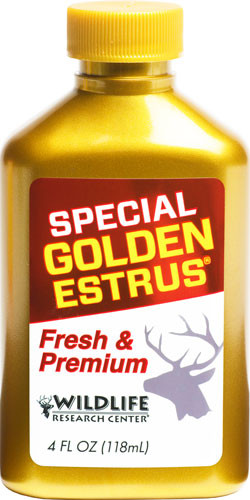Wildlife Research WRC DEER LURE Special Golden Estrus 4FL Ounces