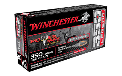Winchester Ammunition Powermax 350LEG 160GR 20/200