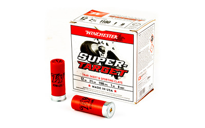 Winchester Ammunition Spr-trt 12GA 2.75" #8 25/250