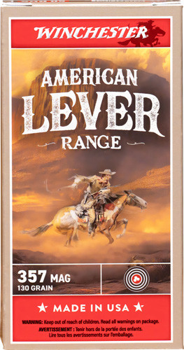 Winchester Ammunition American Lever Action 357 Magazine 130GR FMJ 50RD 10BX/Case