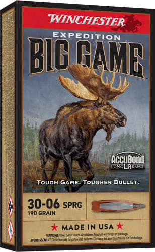 Winchester Ammunition Expedition 30-06 190GR Accubond 20RD 10BX/Case