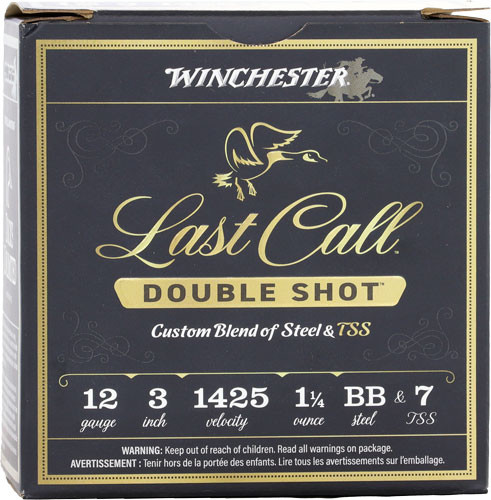 Winchester Ammunition LAST CALL 12GA 3" 1-1/4OZ #BB & #7 25RD 10BX/Case<