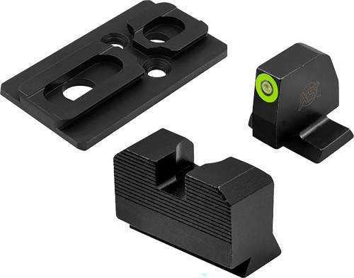 Xs Sights Minimalist Tritium SIGHT & OPTIC PLATE ACRO S&W M&P