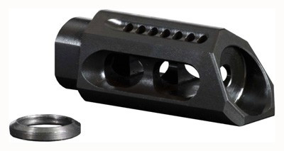 Yankee Hill Machine Company YHM SLANT Muzzle BRAKE/Compact 6.8/7.62/9mm 1/2x36 Threads