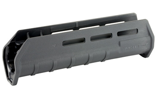 Magpul Industries, MOE M-LOK Forend, Fits Remington 870, Polymer Construction, Features M-LOK Slots, Gray