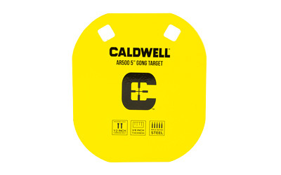 CALDWELL AR500 5" YELLOW