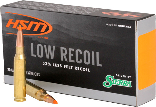 HSM LOW RECOIL 6.5 CM 140GR