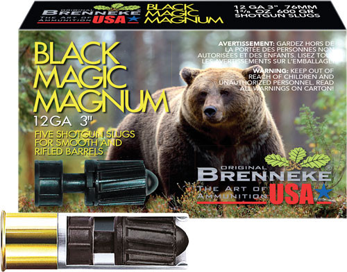 BRENNEKE USA BLACK MAGIC 12GA