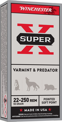 WINCHESTER SUPER-X 22-250 REM