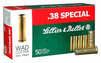 S&B 38 SPECIAL 148GR LEAD