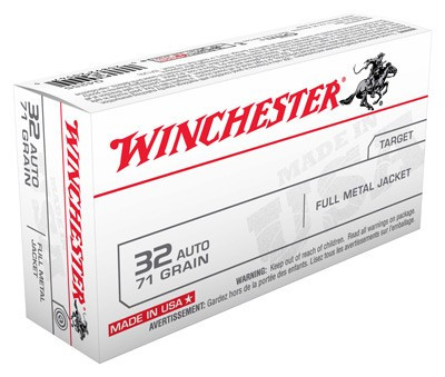 WINCHESTER USA 32 ACP 71GR