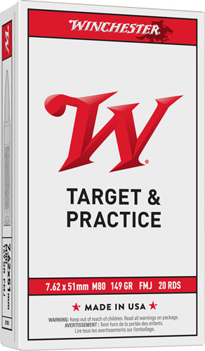 WINCHESTER USA 7.62x51 149GR