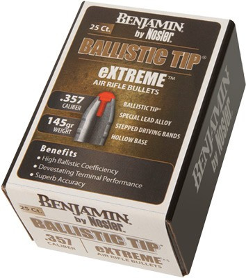 BENJAMIN 357 CALIBER PELLETS