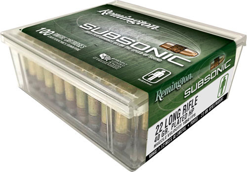 REMINGTON SUBSONIC 22LR 40GR