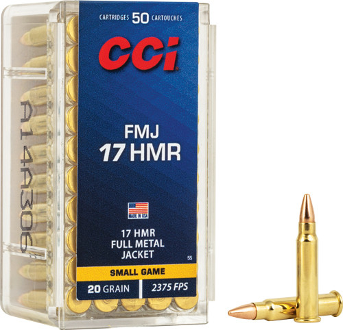 CCI 17HMR 20GR FMJ 2375FPS