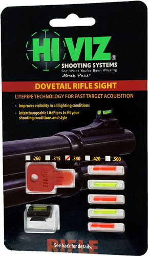 HIVIZ RIFLE FRONT SIGHT FOR