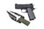DE 1911 45ACP 3" BK W/KNIFE  #