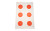 Action Target TGT Blseye MILI Red 100PK