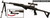 Advanced Tech TECH BIPOD FOR SKS Featherweight BLACK NYLON