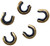 Allen Company BRASS NOCK SET 5PK