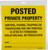 Allen Company Posted NO Trespassing SIGN 12 PACK