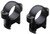 Burris ZEE RINGS 1" LOW STEEL MATTE