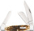 Case Knives Knives AMBER BONE PEACH SEED JIG Large Stockman