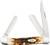 Case Knives Knives AMBER BONE PEACH SEED JIG Medium Stockman!