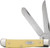 Case Knives Knives Yellow Synthetic Smooth MINI Trapper