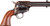 Cimarron P-model 45LC 4.75" Fixed Sights Cc/blued Walnut