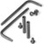 Cmc Trigger Anti-walk PIN SET S&W M&P15/AR15 Polymer Lowers