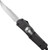 Cobratec Knives Large FS3 OTF BLACK Punisher 3.5" D2 STEEL DRP PNT