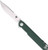Cobratec Knives Monarch 3.5" Folder GREEN D2 STEEL W/CLIP