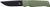 Cobratec Knives VIPER AUTO Folder 3.12" Olive Drab Green/stn D2 Black Blade