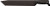 Cold Steel STEEL TANTO Machete 13" BLACK BLADE W/cor-ex Sheath