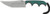 Crkt Knives Minimalist Katana NECK KNIFE 3.56" PLAIN EDGE W/SHTH