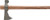 Crkt Knives WOODS Chogan T-HAWK 3.5" AXE W/hammer 19" WOOD Handle