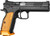 Cz Usa TS2 Single Action 9mm Fixed Sights 20RD BLACK Polycoat Orange GRIP