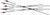 Easton ARROW FMJ 5mm 400 With 2" Blazer VANES 6-PACK