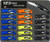 Fortune Products (Accusharp) Paraforce LOCK BACK KNIFE SET 18 Knives PER Disply