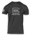 Glock Perfection TEE SHORT Sleeve T SHIRT XL Charcoal