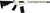 Great Lakes Firearms & Ammo GLFA AR15 Splatter 223 WYLDE 16" NIT Barrel