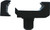 Grovtec BIPOD STUD RAIL Adaptr TO Picatinny RAILS